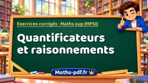 Quantificateurs et raisonnements en maths sup (MPSI)