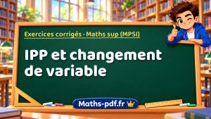 IPP et changement de variable en maths sup (MPSI)