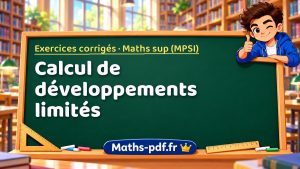 Calcul de développements limités en maths sup (MPSI)