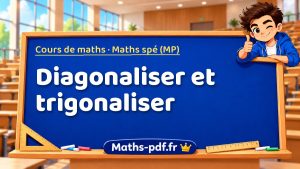 Diagonaliser et trigonaliser en maths spé (MP)
