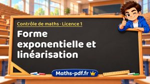 Forme exponentielle et linéarisation