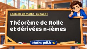 Théorème de Rolle et dérivées n-ièmes