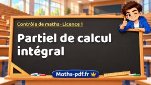 Partiel de calcul intégral
