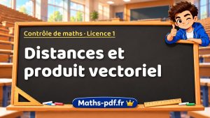 Distances et produit vectoriel
