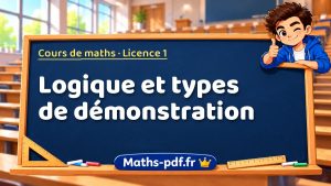Logique et types de démonstration en L1 de maths