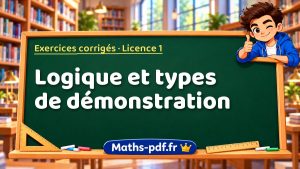 Logique et types de démonstration en L1 de maths