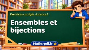 Ensembles et bijections en L1 de maths