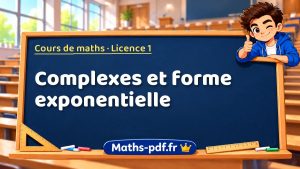 Complexes et forme exponentielle en L1 de maths