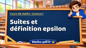 Suites et définition epsilon en L1 de maths