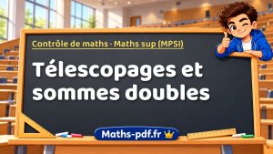 Télescopages et sommes doubles