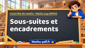 Sous-suites et encadrements