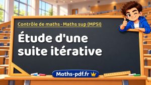 Étude d’une suite itérative