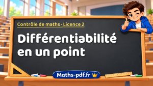 Différentiabilité en un point