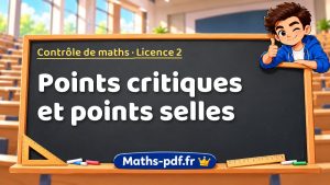Points critiques et points selles