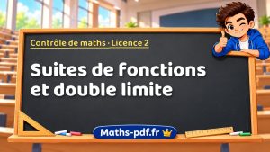 Suites de fonctions et double limite