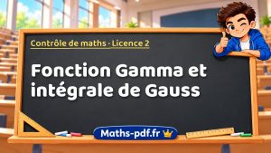 Fonction Gamma et intégrale de Gauss