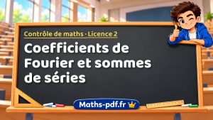 Coefficients de Fourier et sommes de séries