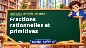 Fractions rationnelles et primitives en L1 de maths