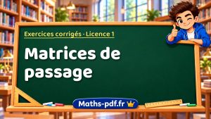 Matrices de passage en L1 de maths