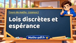 Lois discrètes et espérance en L2 de maths