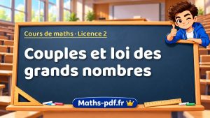 Couples et loi des grands nombres en L2 de maths