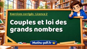 Couples et loi des grands nombres en L2 de maths