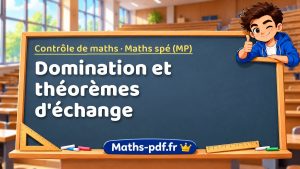 Domination et théorèmes d’échange