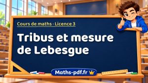 Tribus et mesure de Lebesgue en L3 de maths