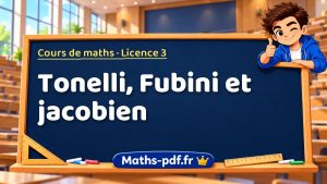Tonelli, Fubini et jacobien en L3 de maths
