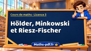 Hölder, Minkowski et Riesz-Fischer en L3 de maths