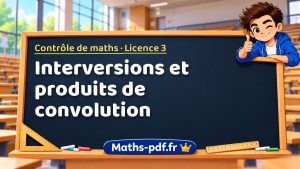 Interversions et produits de convolution
