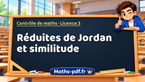 Réduites de Jordan et similitude