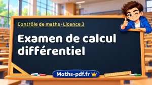 Examen de calcul différentiel