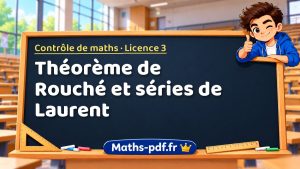 Théorème de Rouché et séries de Laurent