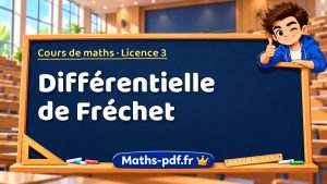 Différentielle de Fréchet en L3 de maths