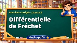 Différentielle de Fréchet en L3 de maths