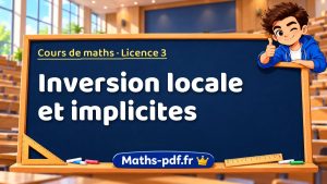 Inversion locale et implicites en L3 de maths