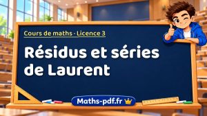Résidus et séries de Laurent en L3 de maths