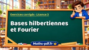 Bases hilbertiennes et Fourier en L3 de maths