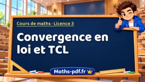 Convergence en loi et TCL en L3 de maths