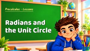Precalculus Radians and the Unit Circle Lesson (Free PDF)