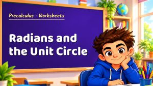 Precalculus Radians and the Unit Circle Worksheet (PDF)