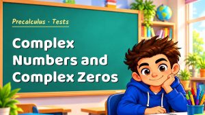 Precalculus Complex Numbers and Complex Zeros Test with Point Values (PDF)