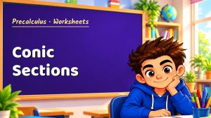 Precalculus Conic Sections Worksheet (PDF)