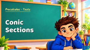 Precalculus Conic Sections Test with Point Values (PDF)