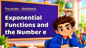 Precalculus Exponential Functions and the Number e Worksheet (PDF)