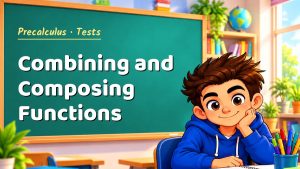 Precalculus Combining and Composing Functions Test with Point Values (PDF)