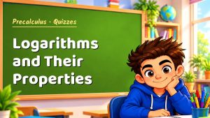 Precalculus Logarithms and Their Properties Quiz: 10 Questions with Explanations