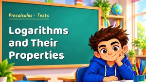 Precalculus Logarithms and Their Properties Test with Point Values (PDF)