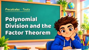 Precalculus Polynomial Division and the Factor Theorem Test with Point Values (PDF)